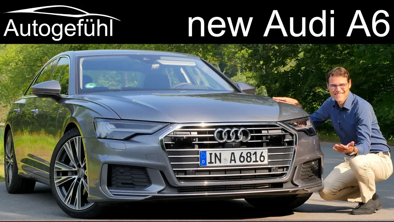 Audi A6 FULL REVIEW all-new C8 2019 test driven with Autobahn- Autogefühl
