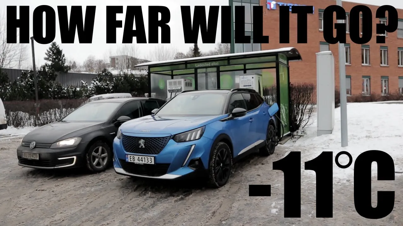 Peugeot e-2008 Winter Range, Efficiency & Charging Test!