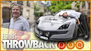 EQUUS THROWBACK 🔥 UNE CORVETTE TRÈS SPECIALE !