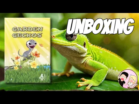Cierra & Jake React | Unboxing Garden Geckos Deluxe Edition | Tin Robot Games
