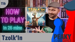 Peaky Boardgamer Episode #116 - Tzolk'In : The Mayan Calendar - Full rules explanation (English)
