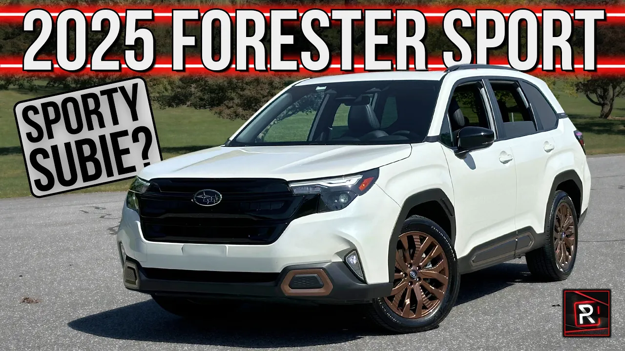 The 2025 Subaru Forester Sport Is A Safe Choice For An Outdoorsy Family SUV