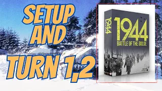 1944: Battle of the Bulge Setup and Turn 1-2