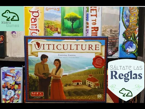 Sáltate las reglas y aprende a jugar "Viticulture: Essential Edition" - Kaeru Games