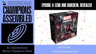 First Look at Every New Echo & Daredevil Cards | Marvel Champions Preview