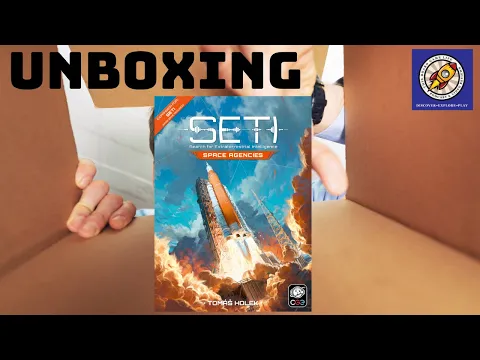 SETI Space Agencies Unboxing