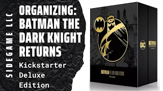 Organizing Batman The Dark Knight Returns The Game (Sleeved, No Lid Lift, Deluxe Ed.) SideGame LLC