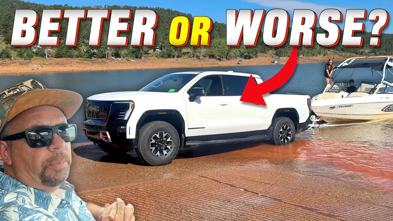 Will Using the 2026 GMC Sierra EV AT4 Make My Boat Towing Experience BETTER or WORSE?
