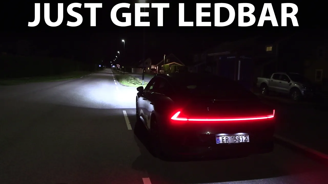 Xpeng P7+ LR RWD headlights test