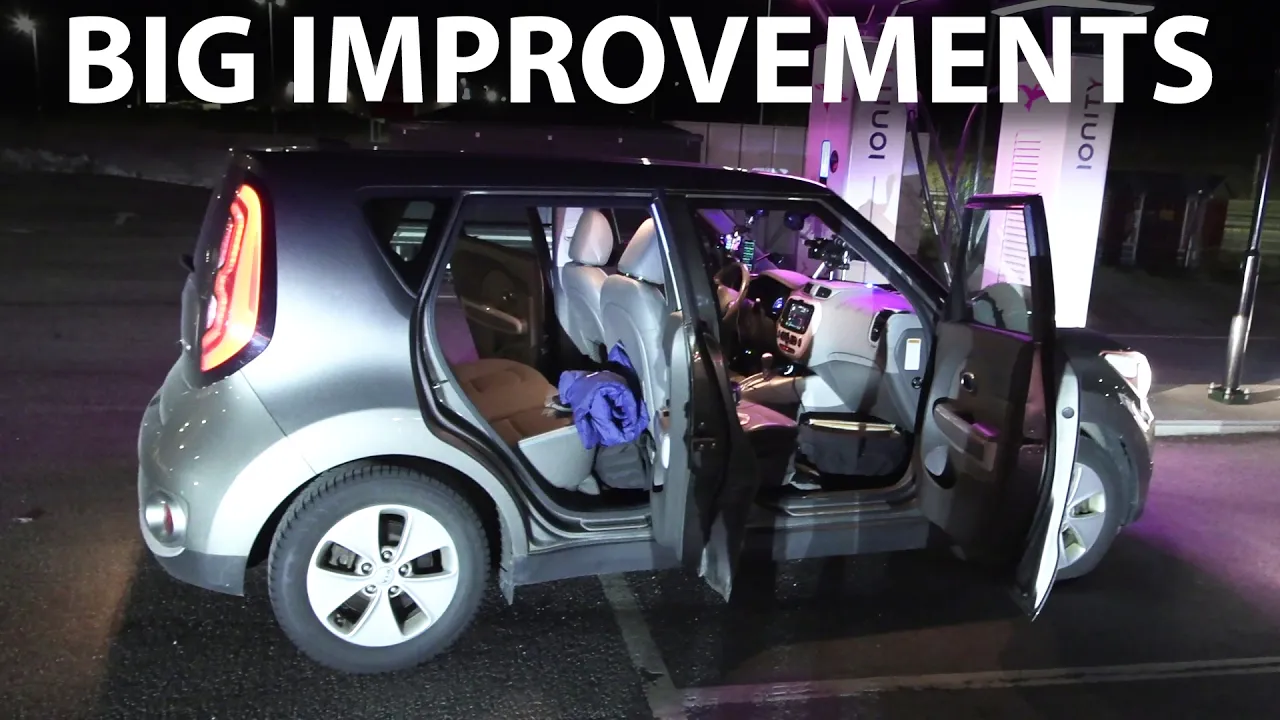 Kia Soul 27 kWh 500 km challenge with replaced battery
