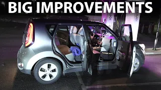 Kia Soul 27 kWh 500 km challenge with replaced battery