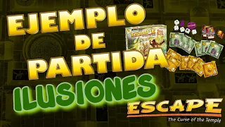 Ejemplo de partida de Ilusiones de 1 jugador · 1 Illusions player session [Español / Spanish]