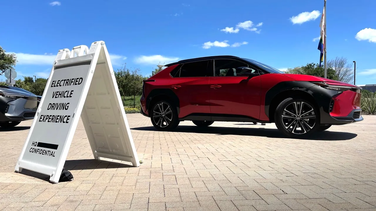I Try Toyota's Electrified Driving Experience At Toyota USA Headquarters
