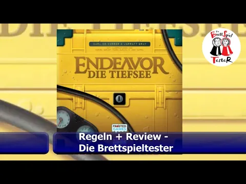 Endeavor Die Tiefsee - Regeln + Review - Brettspiel - Die Brettspieltester