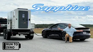 Lucid Air Sapphire Driven To Dead! This Could Be The Run To Zero Benchmark