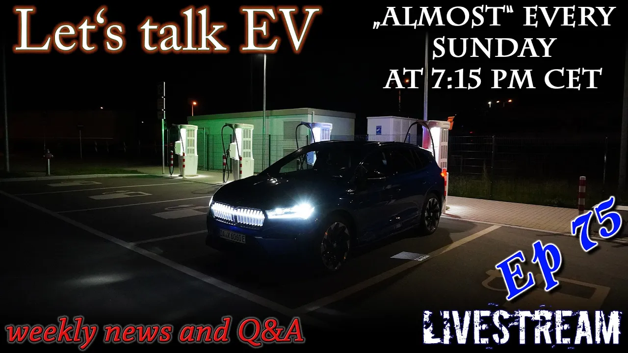 (live) Let's talk EV - No topic, let's have fun