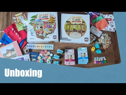 #Unboxing - Lets Go! To Japan - Matsuri Edition (AEG 2024) | Keramik Token Bowls + Expansions