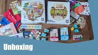 #Unboxing - Lets Go! To Japan - Matsuri Edition (AEG 2024) | Keramik Token Bowls + Expansions