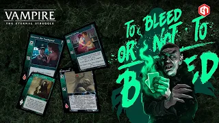 To bleed or not to bleed | VTES