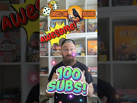 Thanks for 100 Subs! #100subs #100subscribers #thankyou #boardgames