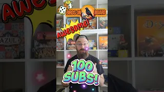 Thanks for 100 Subs! #100subs #100subscribers #thankyou #boardgames