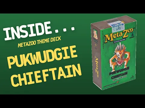 Inside…MetaZoo Cryptid Nation Theme Deck - Pukwudgie Chieftain (4K 60fps)