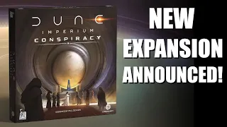 NEW EXPANSION!! Dune Imperium CONSPIRACY!!