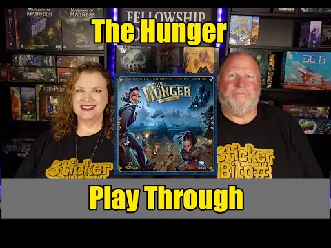 Playthrough of The Hunger boardgame