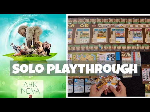Board Game Playthrough | Ark Nova