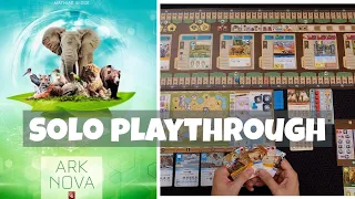 Board Game Playthrough | Ark Nova