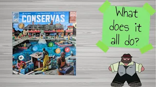 Conservas - Unboxing & How to Play