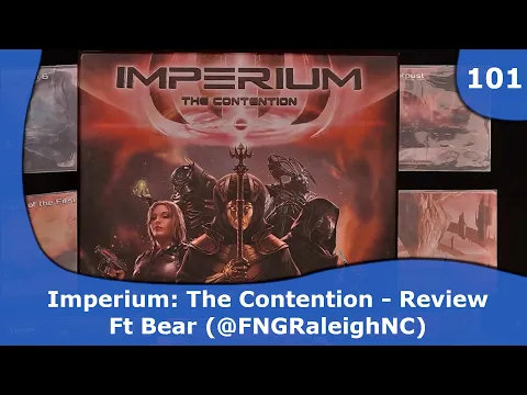 Imperium the Contention - Review and Commentary | 101 | CulBlu and Cardboard