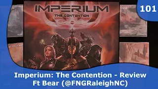 Imperium the Contention - Review and Commentary | 101 | CulBlu and Cardboard