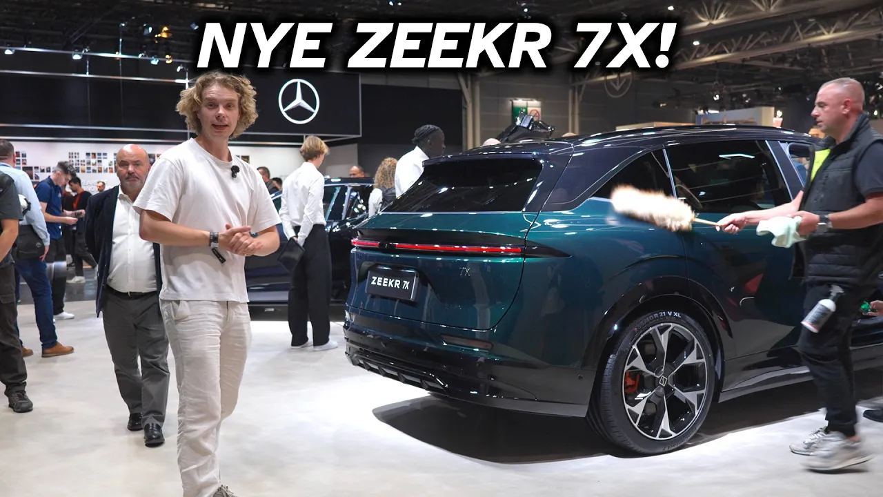 Nye Zeekr 7X har flere skjulte endringer - friskere design, ny motor og nytt interiør