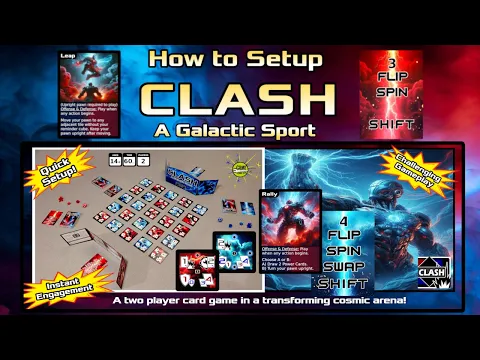How to Setup CLASH: A Galactic Sport