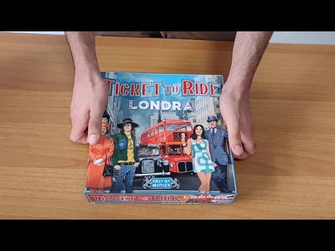 Unboxing di Ticket to Ride Londra