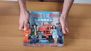 Unboxing di Ticket to Ride Londra