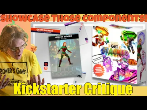 Get Stacked: A Mario Party-Like Board Game with an RPG Twist - Kickstarter Critique Review