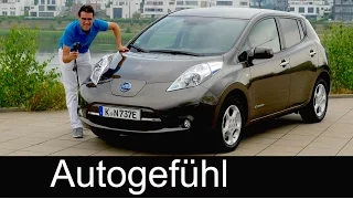 Nissan Leaf FULL REVIEW 30 kWh 250 km battery upgrade test driven electric car
