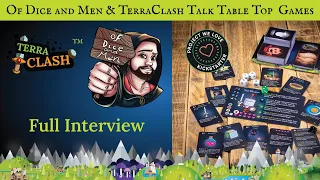 Of Dice and Men and TerraClash talk table top gaming.