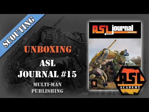 ASL Journal #15 Unboxing and Overview