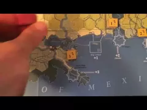 GMT's US Civil War Play through - 1861 Fall Phase 3