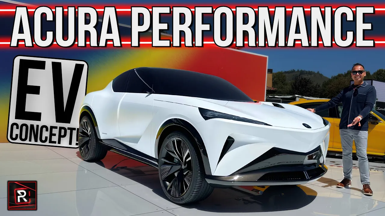 The Acura Performance EV Concept Is A New Electric SUV Preview Built By Honda