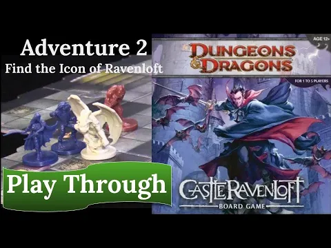 Dungeons & Dragons: Castle Ravenloft Board Game - Adventure 2: Find the Icon of Ravenloft