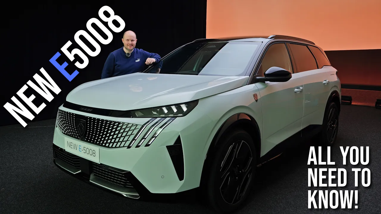 Peugeot e5008 review | 7 seats and fully electric - all the info!