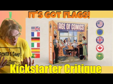 Age of Comics: The Golden Years - Kickstarter Critique Review