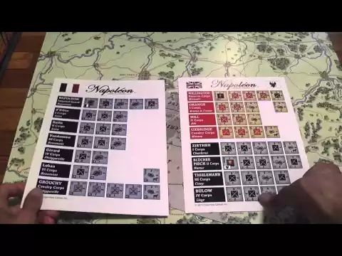 Napoleon the Waterloo Campaign 4th Edition Unboxing
