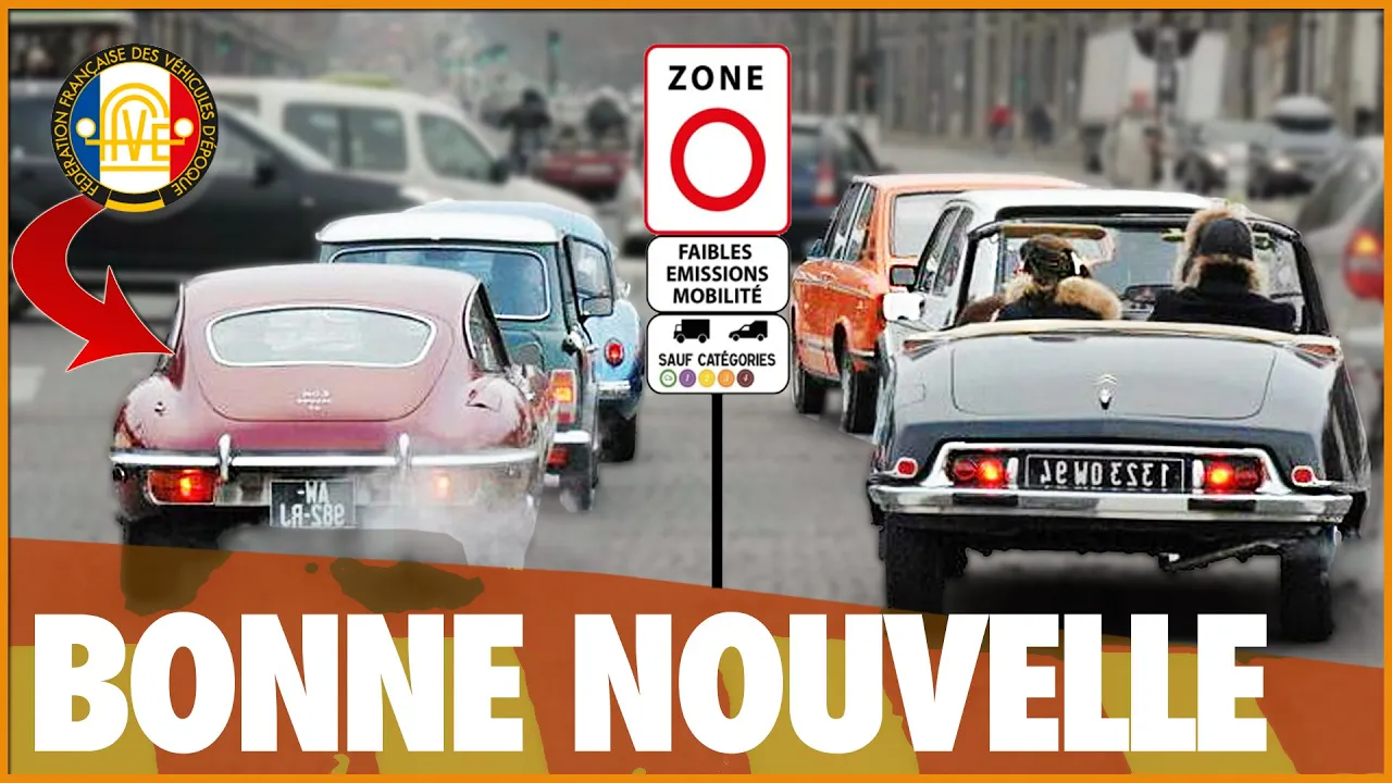 Voiture de Collection ⛔️ ZFE 💨 Vignette 2022 | On vous Explique tout !