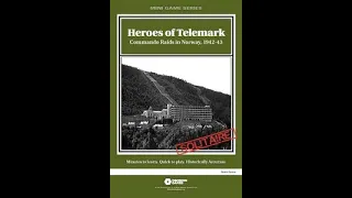 Heroes of Telemark: Commando Raids in Norway, 1942-43 (Decision Games) - Unbagging
