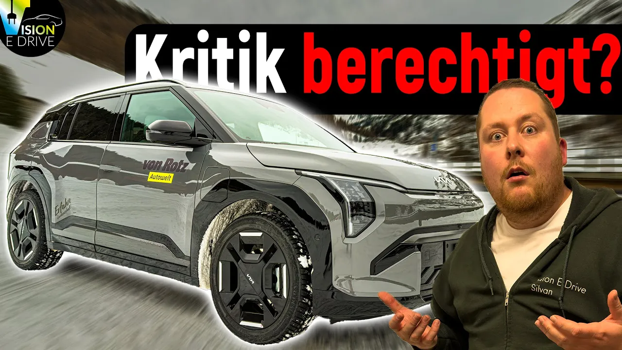 KIA EV3 auf Eis und Schnee - Wie macht sich der FRONTANTRIEB?